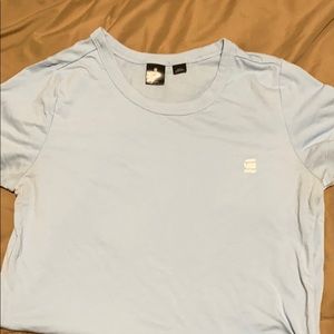 Blue gstar shirt